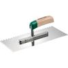 Smoothing trowel stainl. 280x130mm 6x 6mm